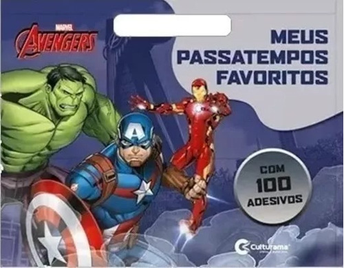 Livro De Atividades Marvel Avengers Meus Passatempos Favoritos Culturama
