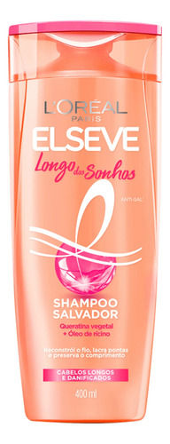 Shampoo Elseve L'oréal Longo Dos Sonhos Salvador 400ml