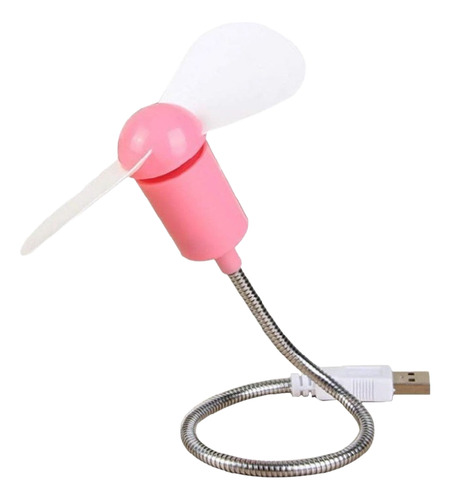 Ventilador Usb Cuello Flexible Para Computadora Pc O Laptop