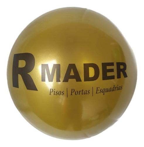 Kit Com 40 Bolas De Vinil Personalizadas De Lembrancinhas