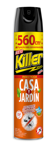 Insecticida Killer Casa Y Jardin 560 Cc