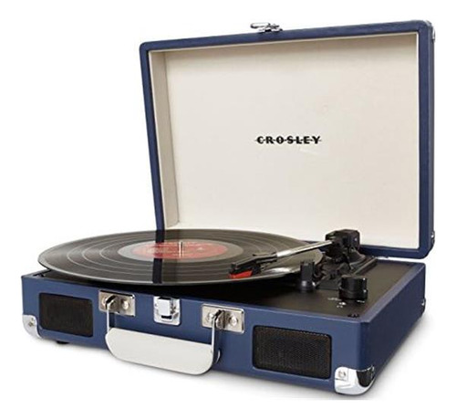 Mesa Giratoria Portátil Crosley Cr8005a-bl Cruiser De 3, Azu