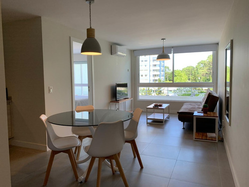 Imagen 3 de 16 de Apartamento Punta Del Este Edif Greenlife Alquiler Temporal 1 Dorm Av Roosevelt A Estrenar 4 Personas