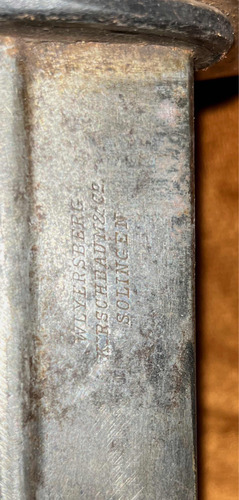 Imagen 7 de 9 de Sable Antiguo Ejército Uruguayo, Largo Total 102cm, Solingen