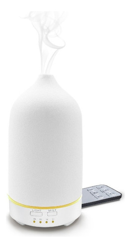 Humidificador Difusor De Ceramica Para Aromaterapia Antava Color Blanco