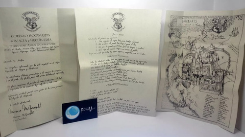 Imagen 5 de 8 de Carta Personalizada Aceptación Harry Potter Sellada En Cera