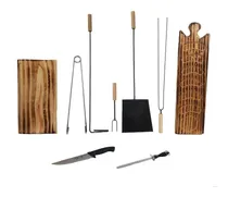 Comprar Set Parrillero Kit Asador Set Asado Juego Asado Kit Asado X9