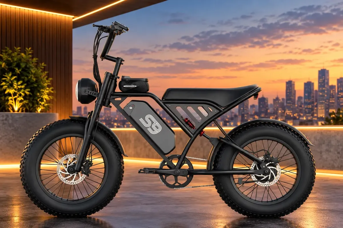 Bicicleta elétrica S9 750W