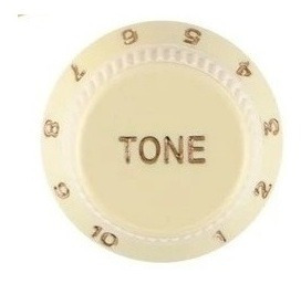 Knob Tone Creme Vintage  P/ Guitarra