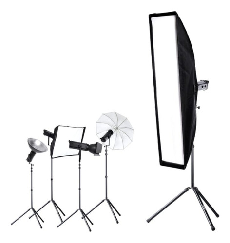 Kit Soporte Pie De Flash 2m K&f Concept