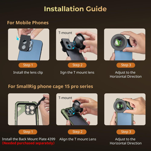 Lente Macro Maestro Hd Para iPhone Y Samsung 4588