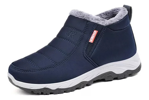 Zapatos De Algodón Cálido De Lana De Invierno Para Hombre