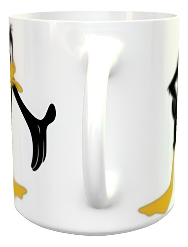Taza Cerámica Sublimada El Pato Lucas Looney Tunes Mermelada Blanco El Pato Lucas Looney Tunes D2