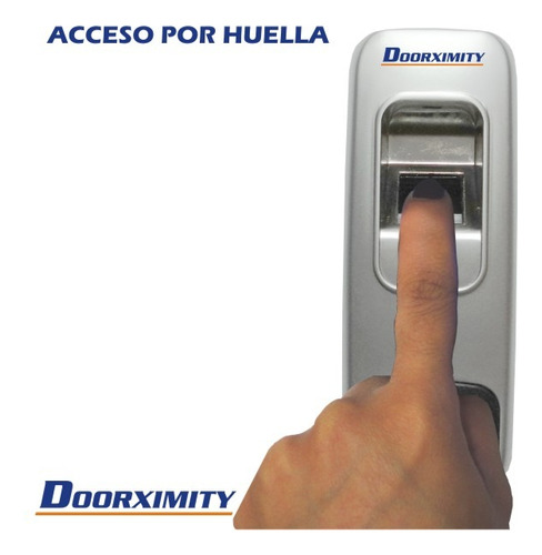 Lector Biometrico Huella Y Tarjeta Metal Control De Acceso