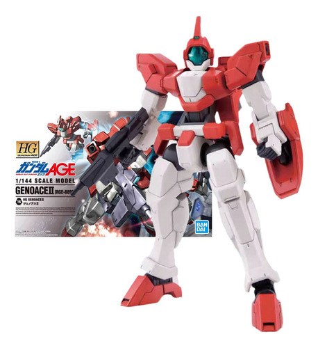 Gundam Model Kit De Figuras De Anime Hg Age 1/144 Rge-b890 G