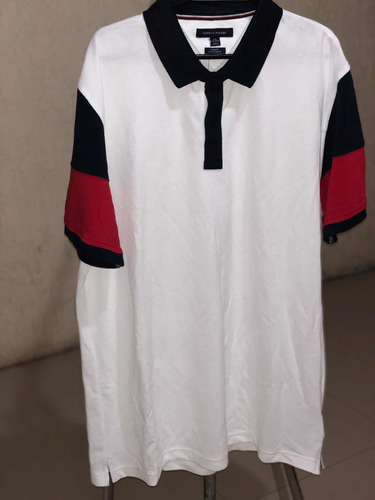 Playera Tipo Polo Tommy Hilfiger Hombre Original Xxl