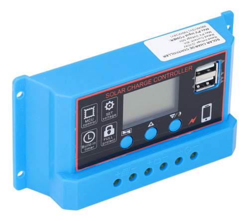 Controlador De Panel Regulador Inteligente De Carga Solar Lc