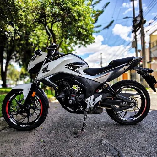 Honda Cb 160f Blanco Perlado 2017