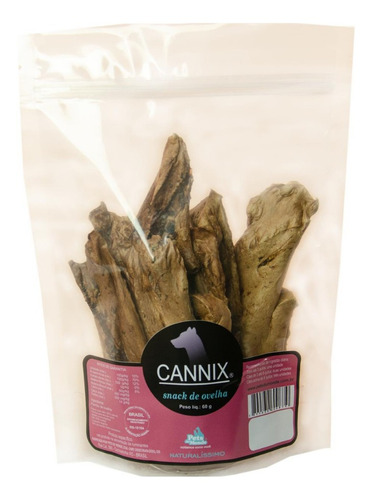 Petisco Natural P/ Cães E Gatos Cannix Snack De Ovelha 60g