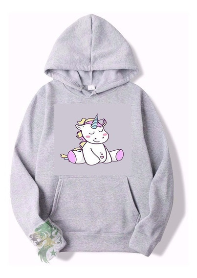 blusa de frio unicornio