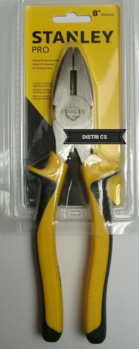 Alicate De Electricista Stanley Pro 8 Pulgadas 84-056