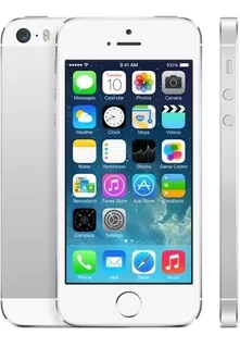 iPhone 5s Silver Blanco 16gb En Caja!!!