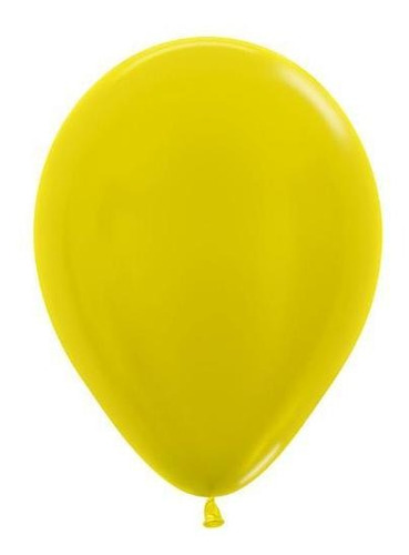 Globo Estandar R12 Rumatex*50unds Amarillo