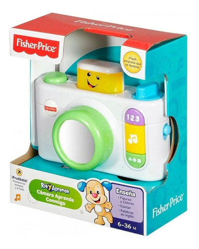 Juguete Camara Aprende Luz Musica Bebe Fisher Price