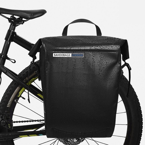 Alforja Bolso Bicicleta Rigida 20 Lts 100% Impermeable X1