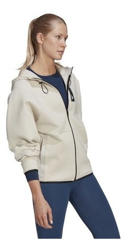 adidas Campera W Te Hoodie Alumin De Mujer - Gl9517 Energy