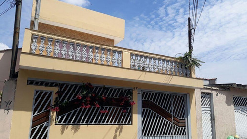 Imagem 1 de 15 de Sobrado À Venda, 3 Quartos, 3 Vagas, Monções - Santo André/sp - 45622