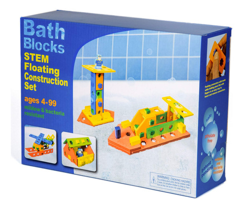 Bathblocks Stem - Juego De Construccion Flotante