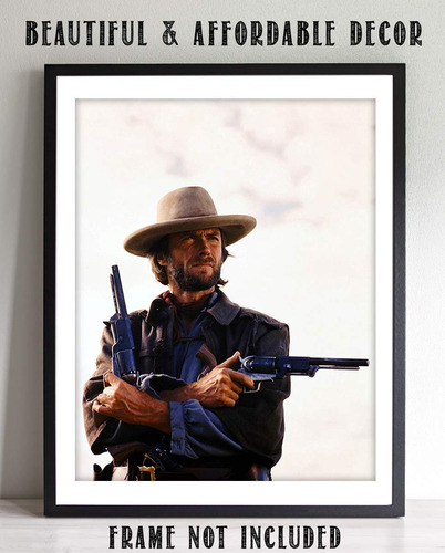 The Outlaw Josey Wales- Impresión De Póster De Película- 8 X