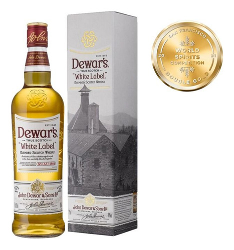 Dewar´s White Label Con Estuche Oferta