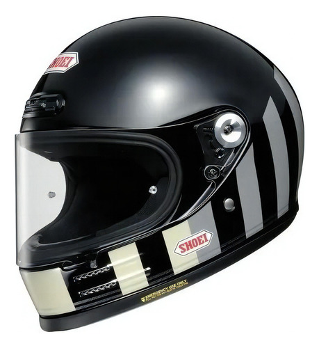 Capacete Cafe Racer Shoei Retro Glamster Resurrection Tc-5 Cor Preto Tamanho do capacete 58/M