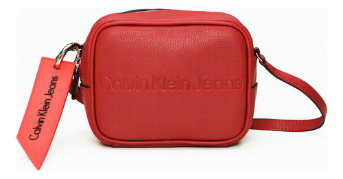 Bolsa Camera Bag Queima Logo Melancia Calvin Klein Jeans