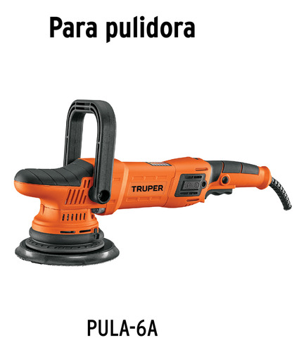Respaldo De 6 Hook And Loop Para Pula-6a, Truper. 102741