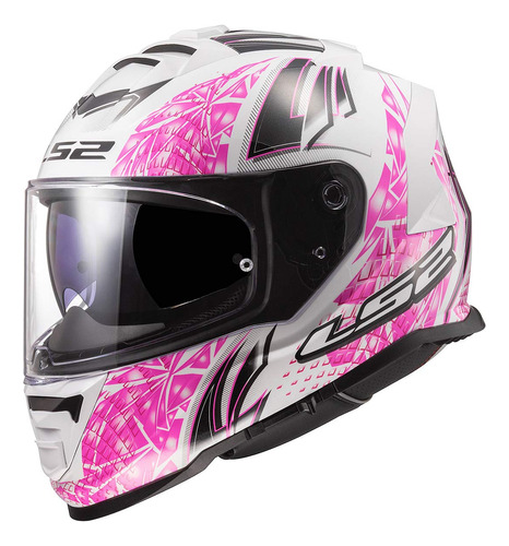 Ls2 Assault - Casco Integral Para Motocicleta Con Protector.