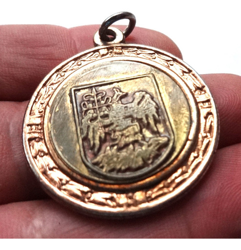 Llavero Medalla Caba Escudo Garay Buenos Aires Antiguo