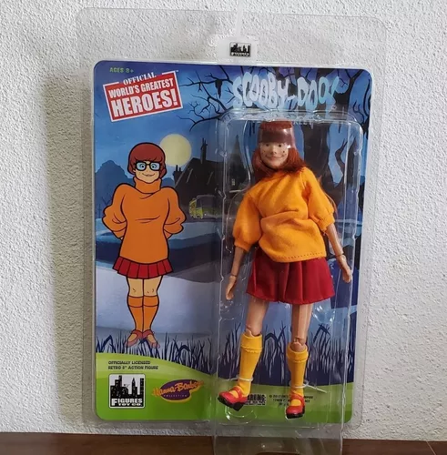 Boneca Antiga Velma Personagem Scooby Doo Cartoon Coleção