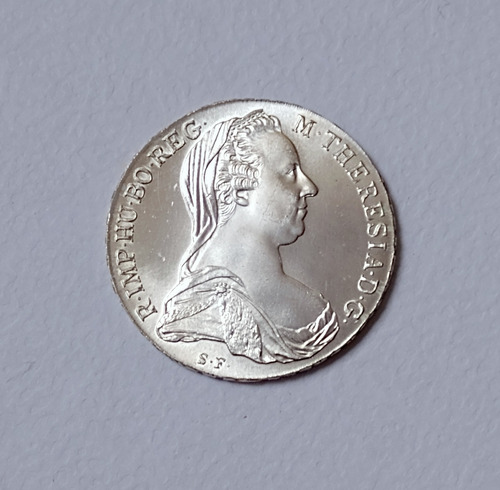 Moneda Emperatriz María Teresa De Habsburgo 1780
