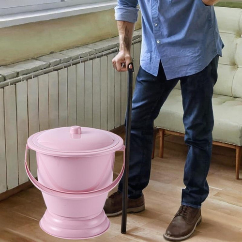 Olla De Escupidera Con Tapa Y Asa, Cubo Para Orinal