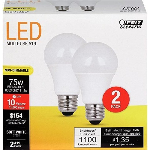 Focos Led - Feit Electric A1100 / 827 / 10kled / 2 75w E