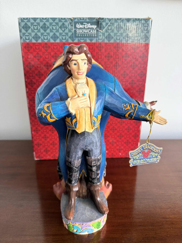 Estatueta Disney Bela E A Fera Jim Shore By Enesco Raríssima