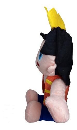 Imagen 3 de 5 de Juguete El Trollino Peluche Vinagrito Los Compas Timba 47cm