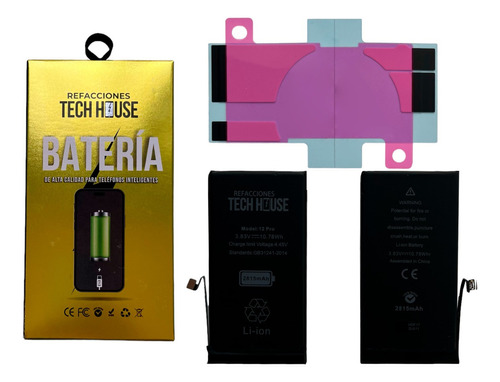 Bateria Tech House Compatible Con iPhone 12 Pro 2815mah