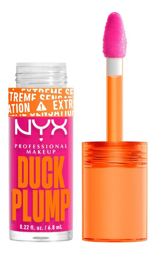 NYX Professional Makeup Duck Plump Brillo De Labios Con Efecto Plump Color Bubblegum Bae