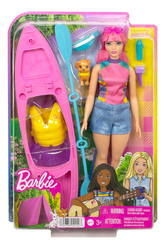 Barbie Daisy Paseo En Kayak Día De Campamento
