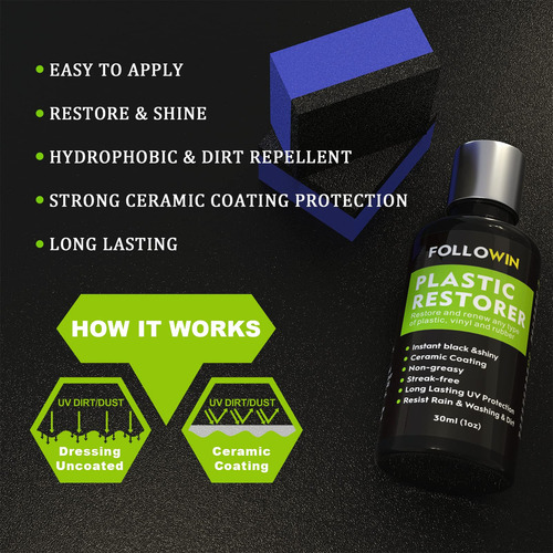 Plastic Restorer Following For Cars - Revestimiento Cerámico