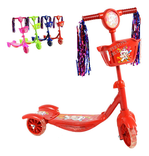 Monopatin Tripatin Scooter Infantil Musical Con Luces St